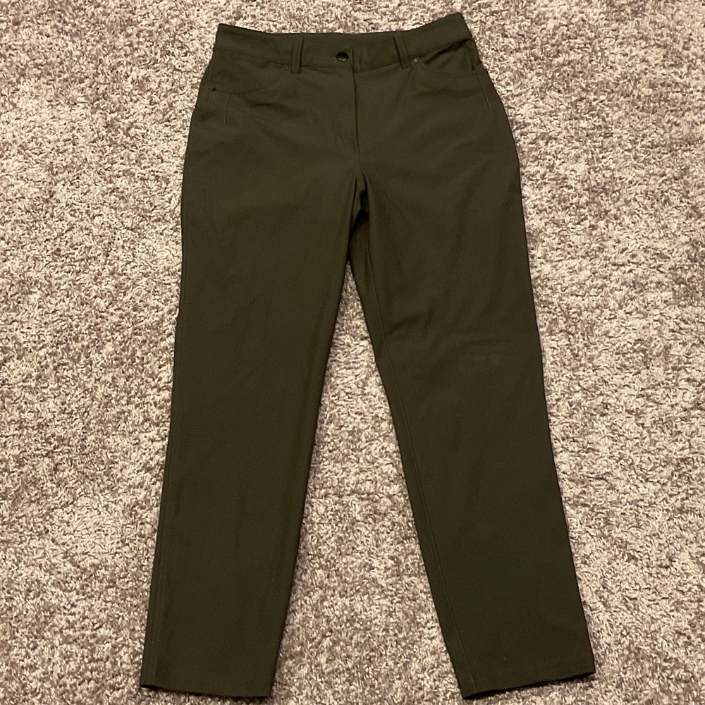 lululemon athletica Dark Green Women’s Pants, Size 8